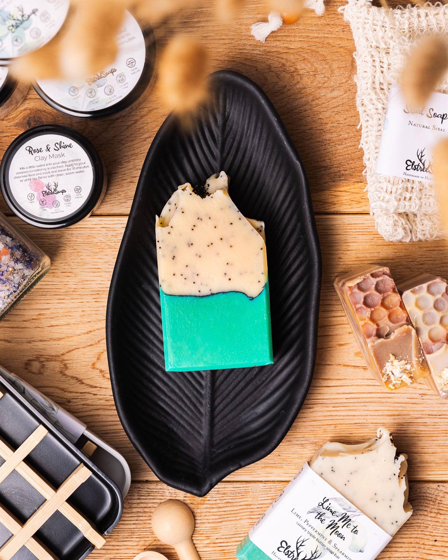 Lime Me to the Moon Soap - Refreshing Mint & Lime | Elstree Soaps