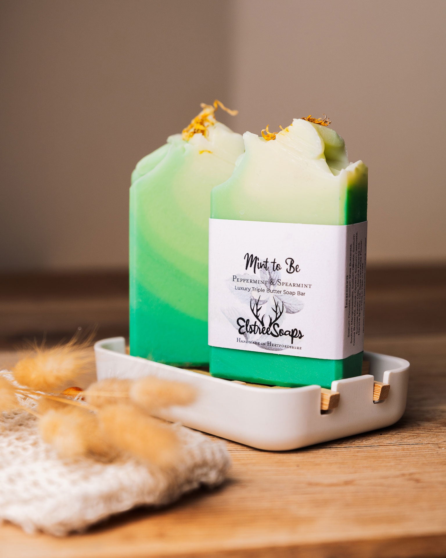 Mint to Be Soap - Refreshing Peppermint & Spearmint | Elstree Soaps