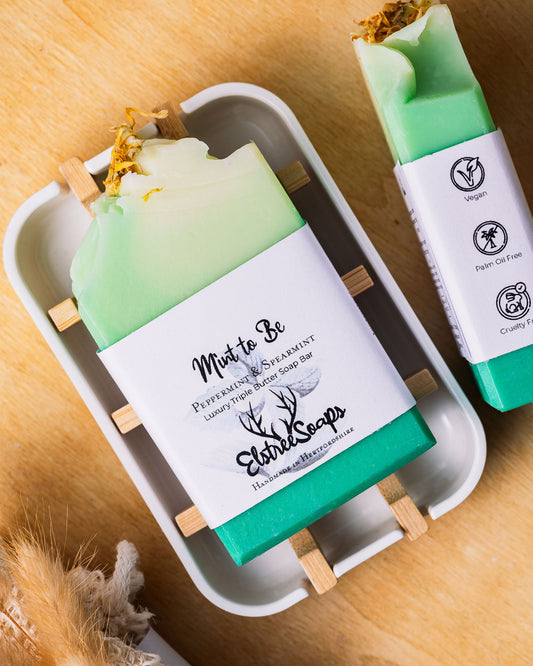 Mint to Be Soap - Refreshing Peppermint & Spearmint | Elstree Soaps