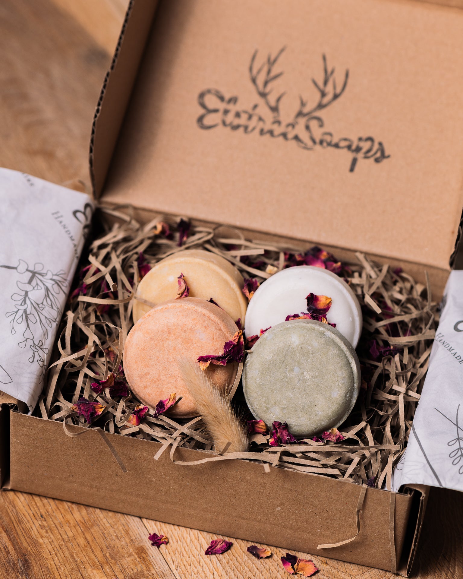 Lavender & Rosemary Shampoo Bar - Natural Hair Care | Elstree Soaps