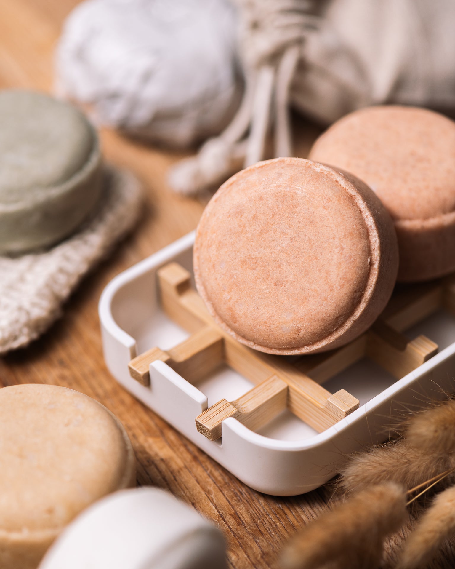 Bamboo Soap Dish - Eco-Friendly Soap Holder | Elstree Soaps