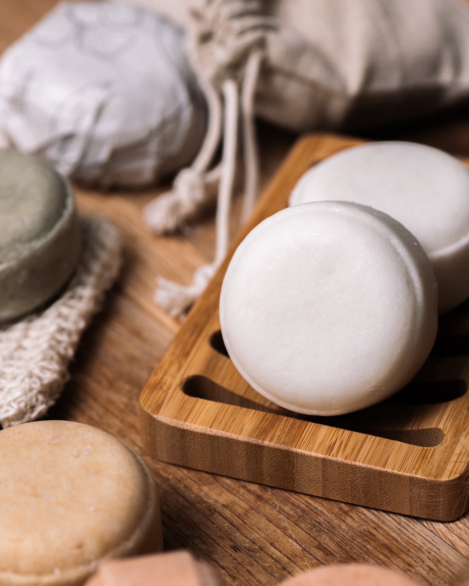 Lavender & Rosemary Shampoo Bar - Natural Hair Care | Elstree Soaps