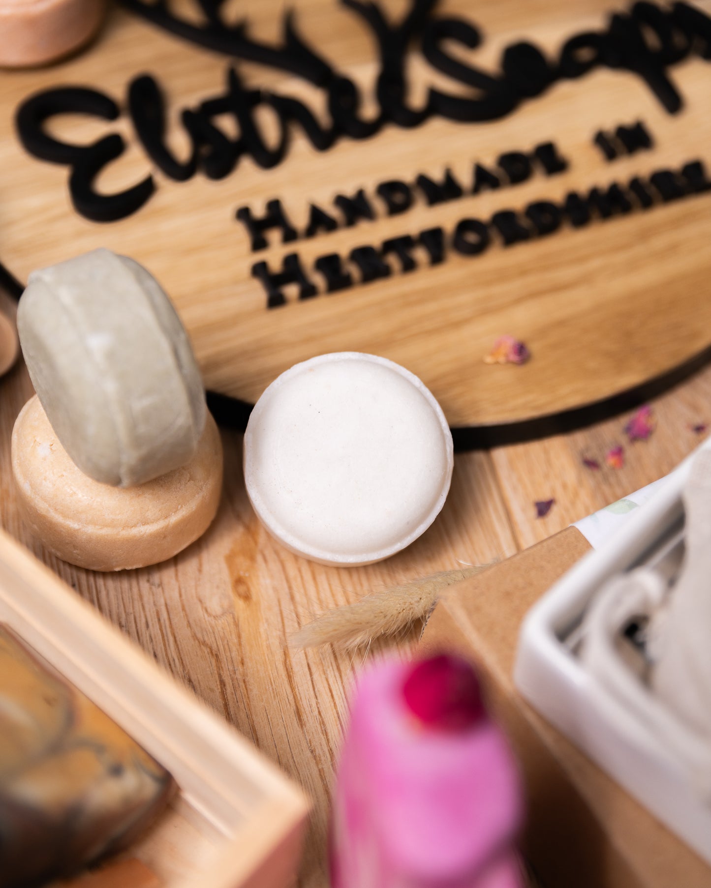 Rose Geranium & May Chang Shampoo Bar