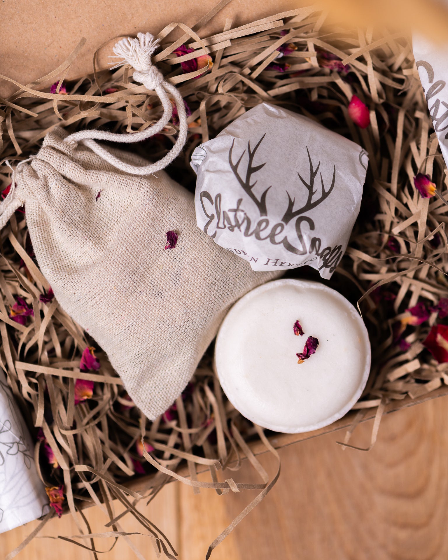 Lavender & Rosemary Shampoo Bar - Natural Hair Care | Elstree Soaps