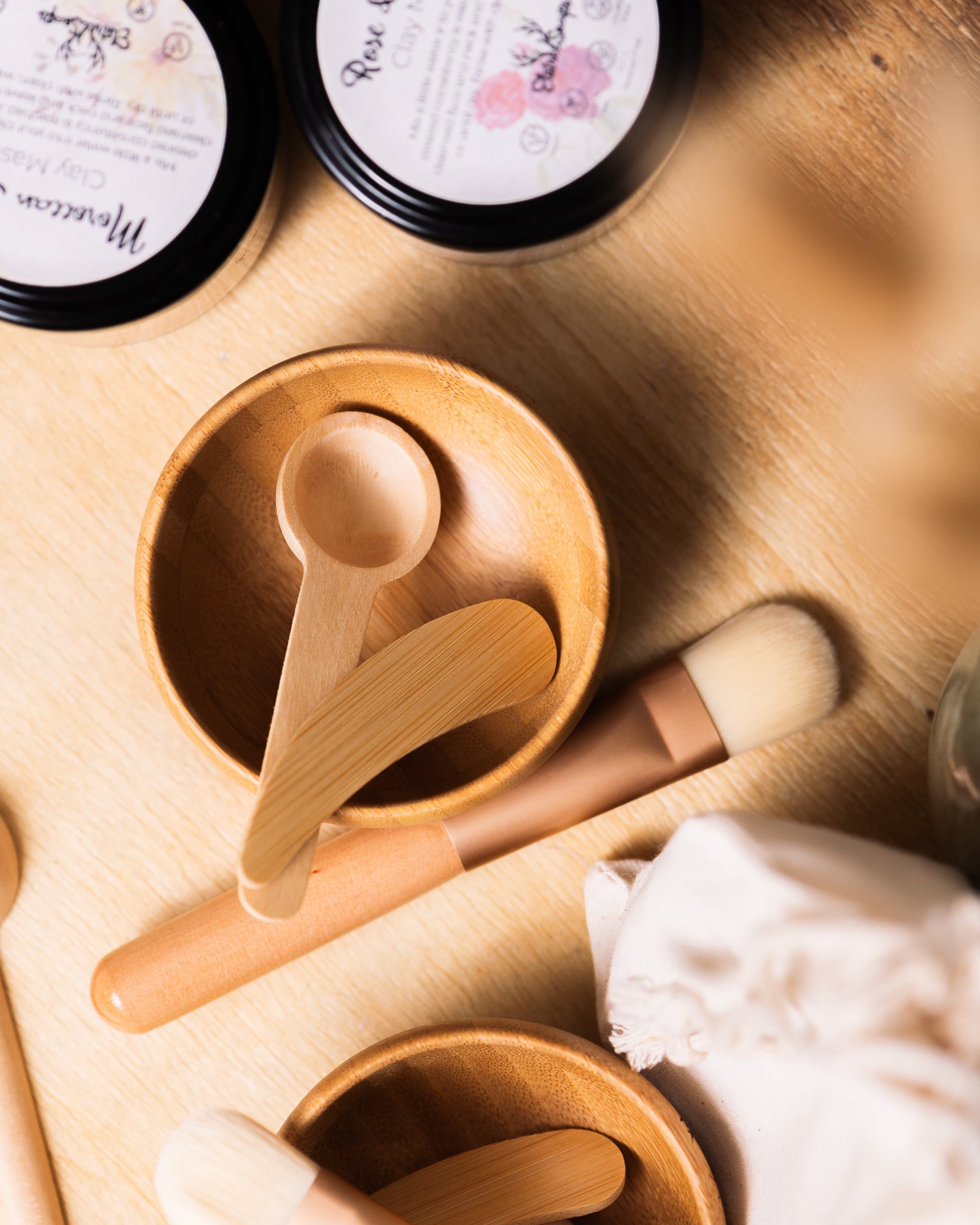 Clay Mask Bowl Set - Eco-Friendly Skincare Set | Elstree Soaps